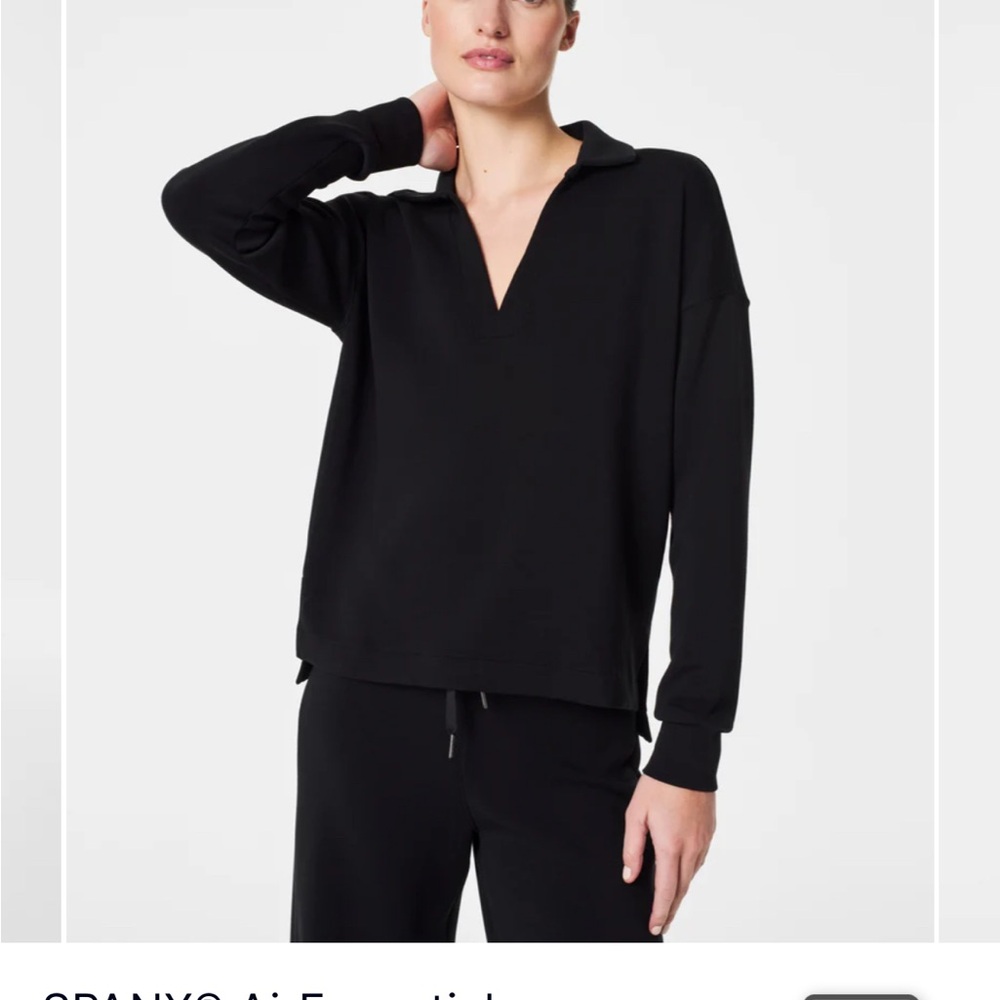 SPANX Air Essentials Polo Sweatshirt